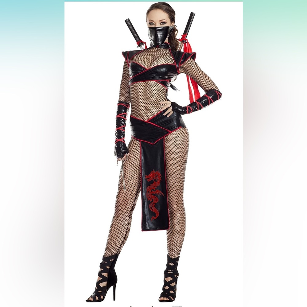 Starline Alluring Assassin Adult Womens 4pc Costume Size S